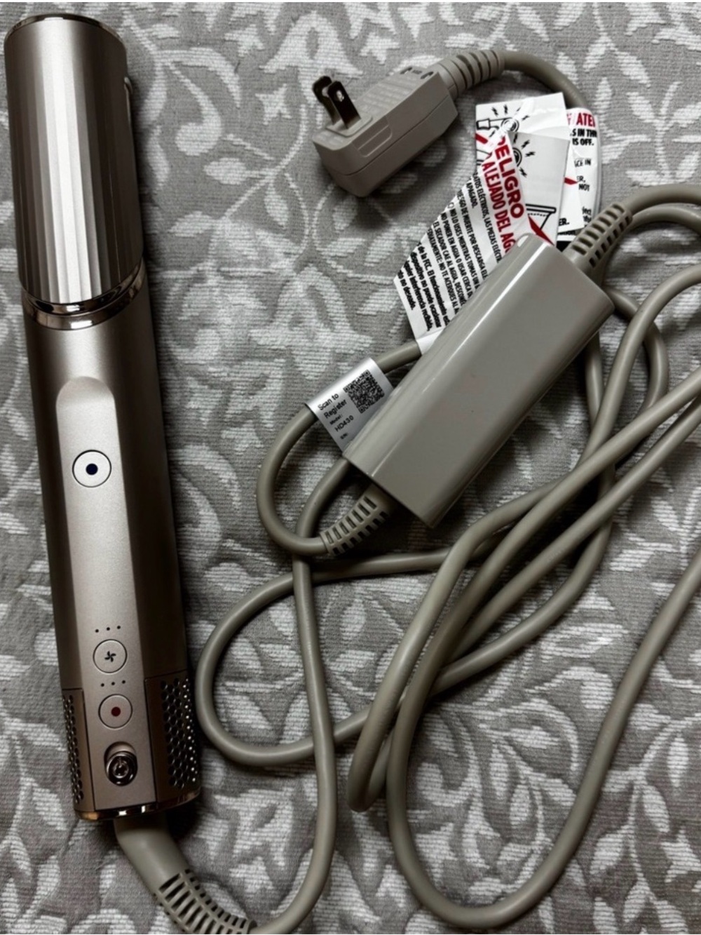 Women Hair Styling Device - Metallic Beige - Unbranded